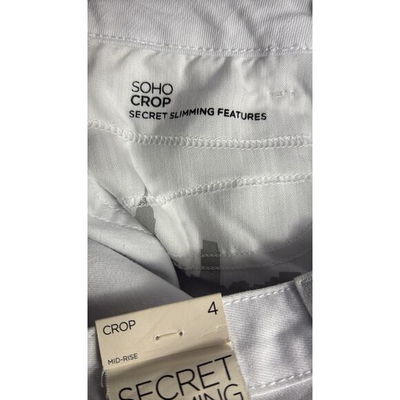 NWT Jones New York SoHo Crop Mid-rise Size 4 - Picture 5 of 7